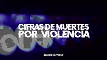 Cifras de fallecimientos violentos en Jalisco