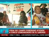 Zulia | Más de mil familias son favorecidas con la Feria del Campo Soberano en el sector El Larense