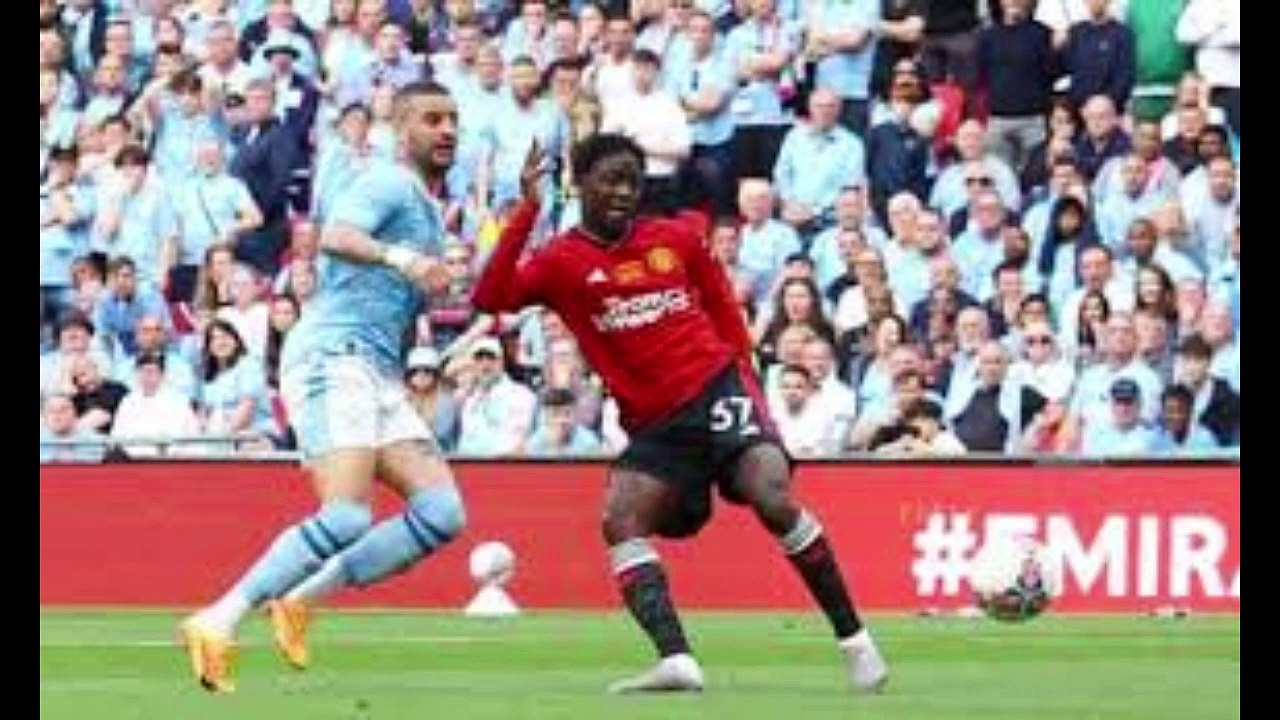 20GOAL | Kobbie Mainoo | Manchester City 0-2 Manchester United | Final | sport channel#sky sport news2405251120
