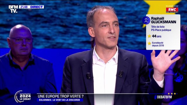 Pacte vert pour l'Europe: Nous passerons à la phase deux. Celle de la planification, des investissements et du protectionnisme , affirme Raphaël Glucksmann (PS-Place publique)