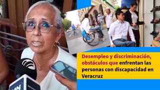 Desempleo y discriminación, obstáculos que enfrentan las personas con discapacidad en Veracruz