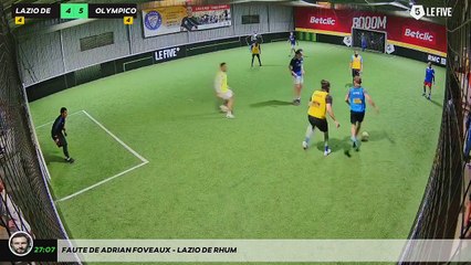 Faute de adrian foveaux - LAZIO DE RHUM