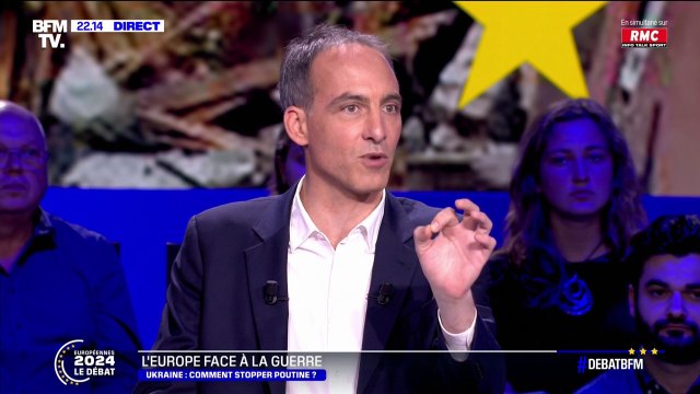 Raphaël Glucksmann (PS-Place publique) souhaite que l'Ukraine soit autorisée à viser des cibles sur le territoire russe avec les missiles livrés par la France