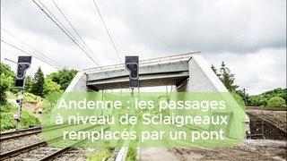 Les travaux d'Infrabel à Sclaigneaux vont bon train