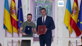 Визит Зеленского в Мадрид: Испания и Украина заключили соглашение по безопасности