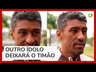 Paulinho se emociona ao falar sobre despedida do Corinthians: 'Gratidão por tudo'