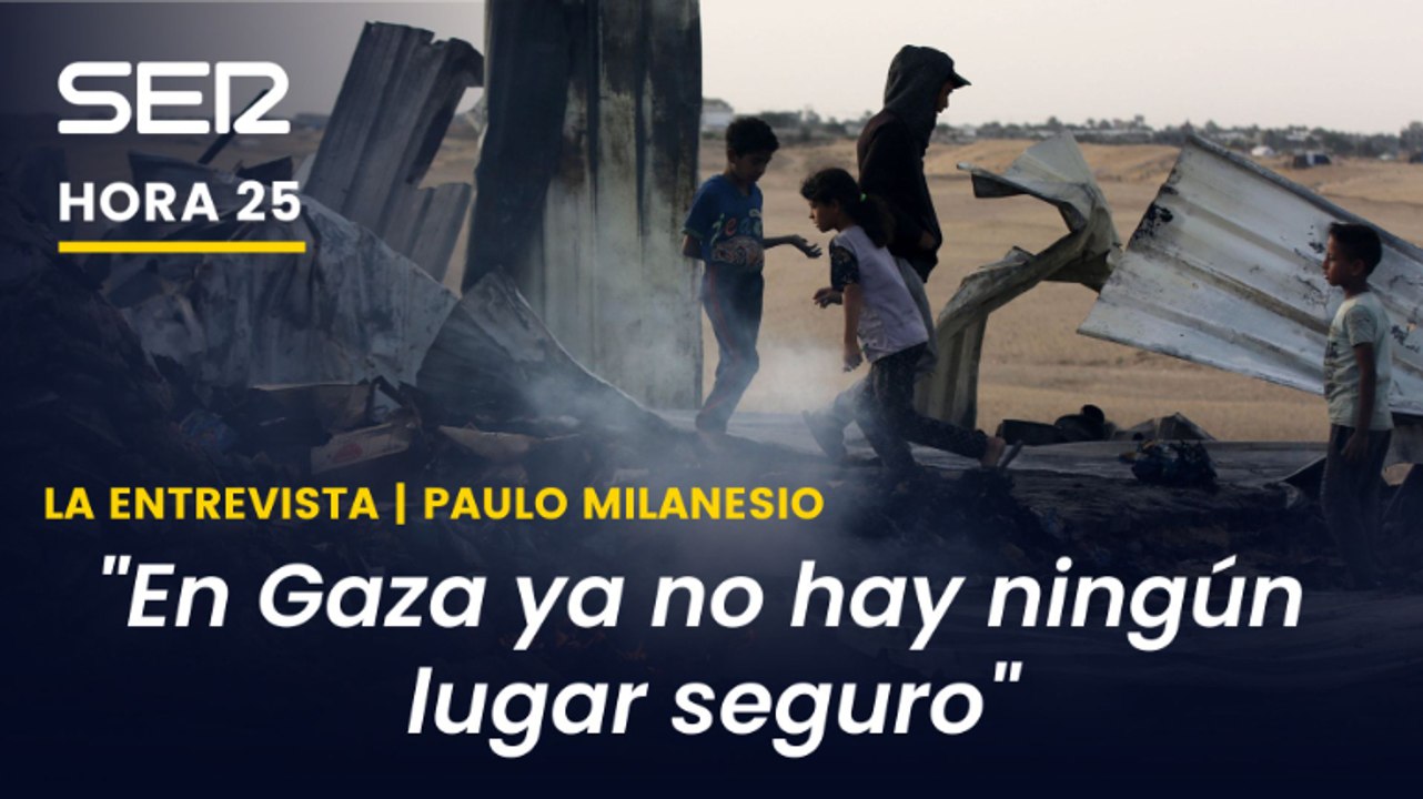 "Aquí ya hay más de 20.000 niños que han quedado huérfanos": 'Médicos Sin Fronteras' describe el "infierno" en el que se ha convertido Gaza