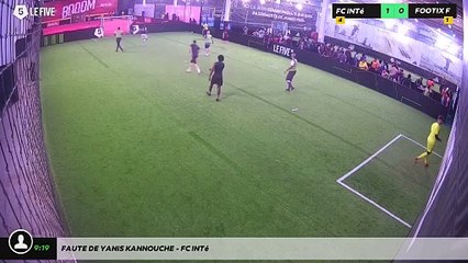 Faute de Yanis Kannouche - FC Inté