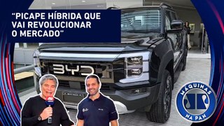 Alexandre Baldy dá impressões sobre lançamento da BYD Shark | MÁQUINAS NA PAN