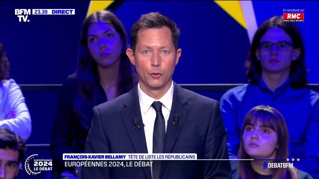 Je représente la première force européenne, celle qui aura les leviers pour agir : La conclusion de François-Xavier Bellamy, tête de liste LR aux élections européennes