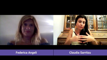 Videointervista di Claudia Sarritzu con Federica Angeli