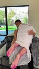 Husband cheats with a mannequin to prank woman  #Shorts