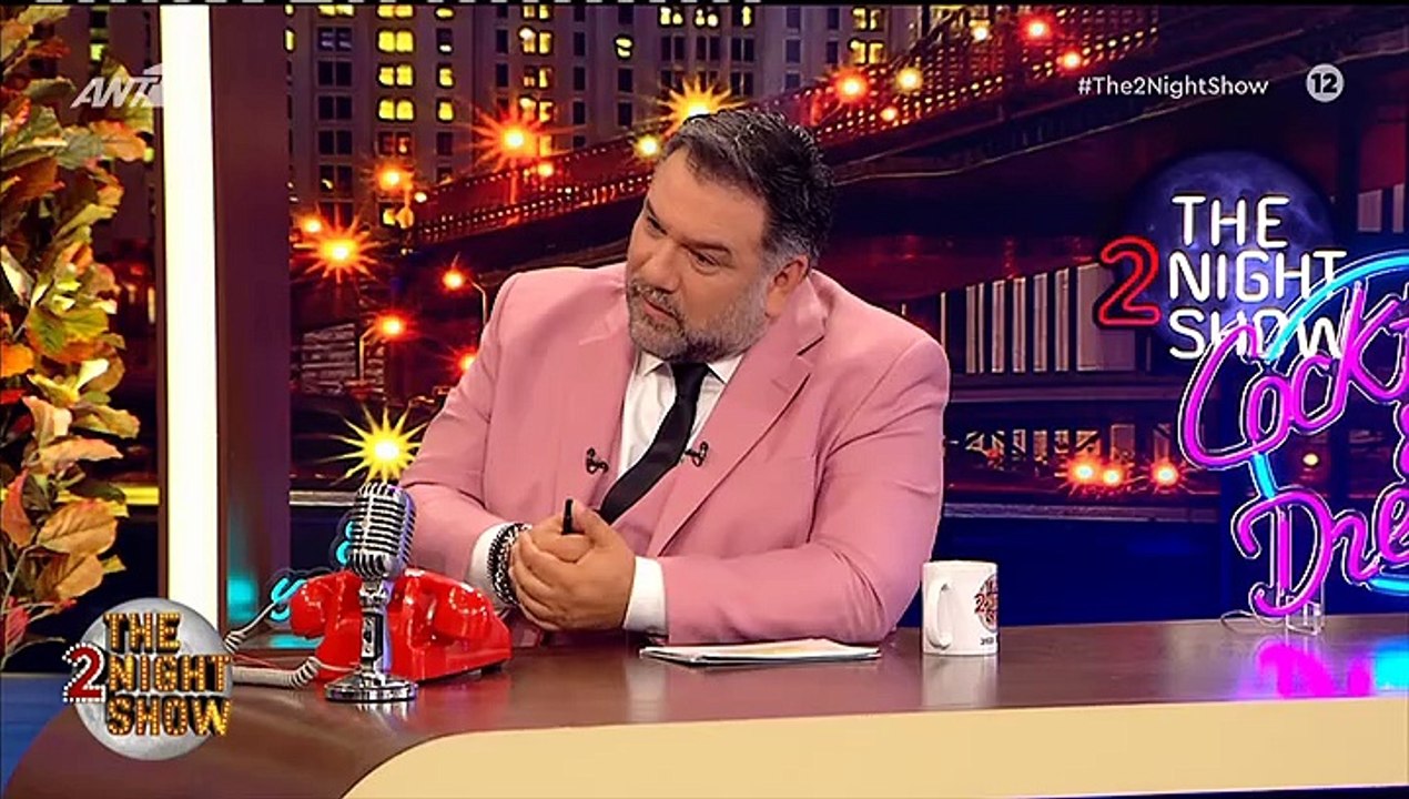 O Σάκης Ρουβάς στο The 2Night Show