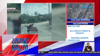 Delikadong pagmamanaheo ng kolong-kolong driver, na-huli cam | Unang Balita