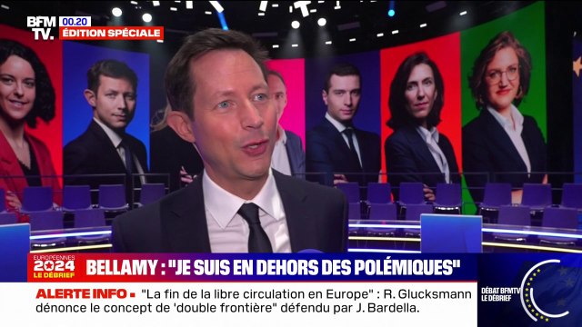 François-Xavier Bellamy (LR): Ce que j'ai regretté, c'est que des formations politiques n'assument pas leur bilan et leurs choix au Parlement européen
