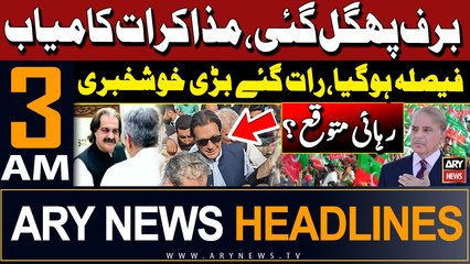 ARY News 3 AM Headlines | 28th May 2024 |  Good News- Big Victory