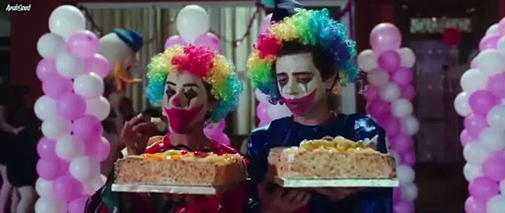 فيلم لعبة شيطان باسم سمرة و اخلاص ابوشرف