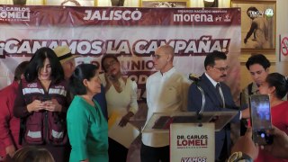 Morena vs Pablo Lemus; denuncian que obligó a trabajadores a acudir a su cierre de campaña