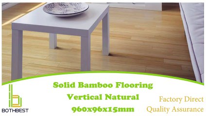 Bothbest Bamboo Flooring Vertical Natural
