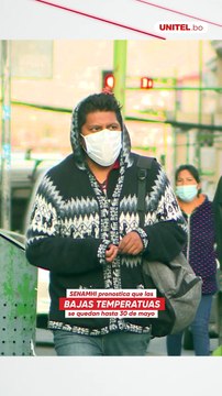 El descenso de temperaturas en seis departamentos será hasta el jueves 30 de mayo. #Sociedad #Clima #Temperatura #Pronostico #FrenteFrío #SantaCruz #Cochabamba #Beni #Pando #Chuquisaca #Tarija #frio #Bolivia #Unitel