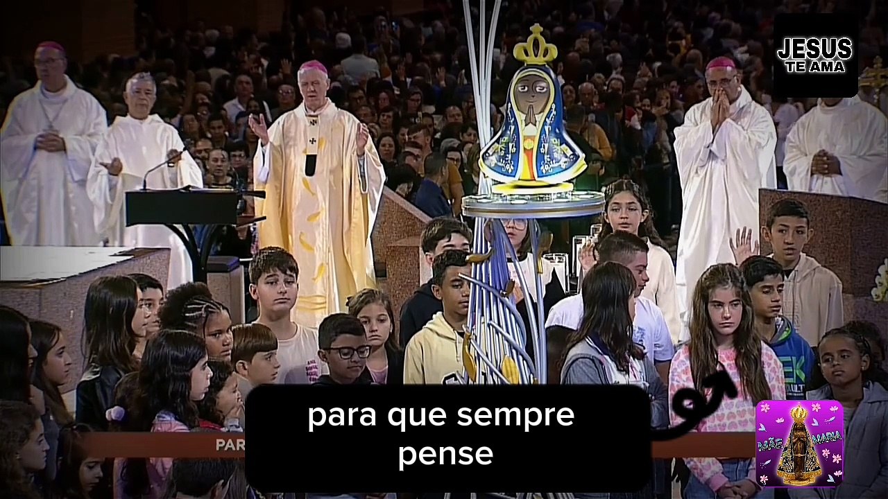 Consagração a Nossa Senhora Aparecida com a 3ª Romaria Nacional das Crianças no dia 26/05/2024