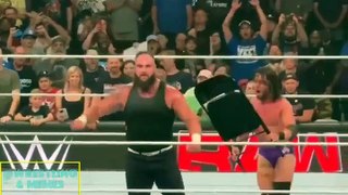 JD McDonagh instantly regrets hitting Braun Strowman with a steel chair on WWE RAW