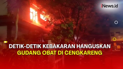 Gudang Obat di Kawasan Cengkareng Terbakar, 15 Unit Mobil Damkar Dikerahkan