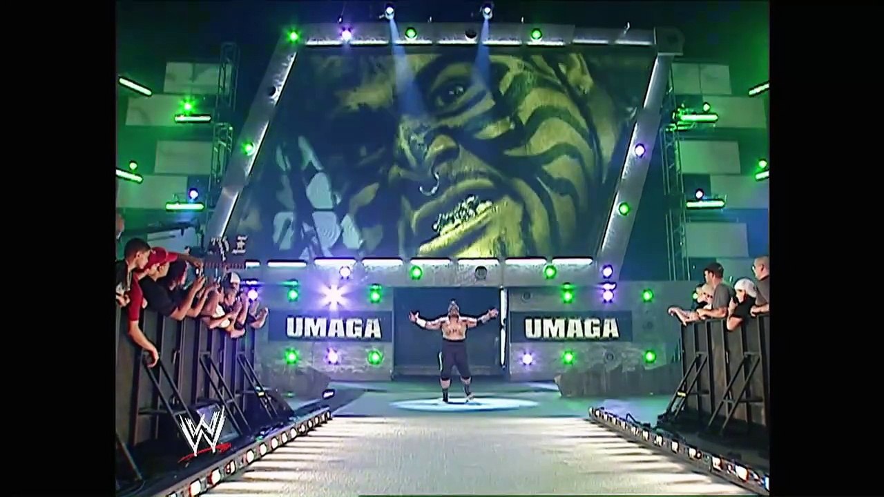 Santino Marella Vs Umaga Raw 07-02-07 IC Match
