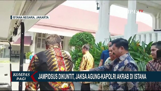Kapolri dan Jaksa Agung Tampak Akrab Di Tengah Isu Penguntitan Jampidsus Kejagung