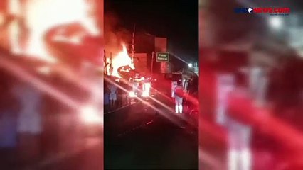 Kebakaran Melanda 4 Kios di Pasar Poncol Jakarta Pusat, Penyebab Belum Diketahui