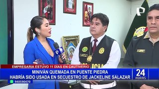 Jackeline Salazar: miniván hallada en Puente Piedra habría sido utilizada para su secuestro