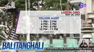 Red & Yellow Alert ang Luzon at Visayas Grid (May 28, 2024) | BT