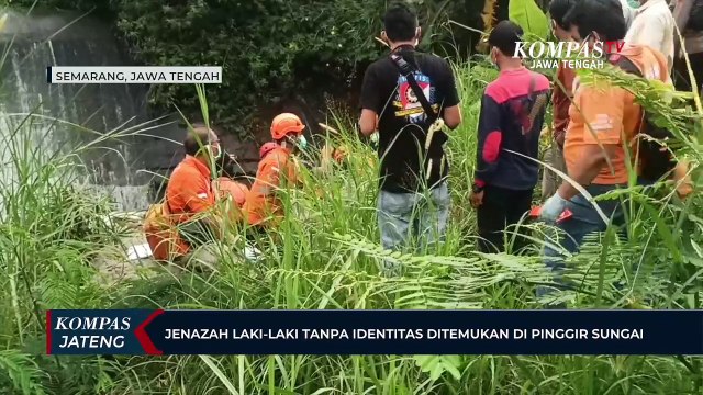 Jenazah Laki-laki Tanpa Identitas Ditemukan di Pinggir Sungai