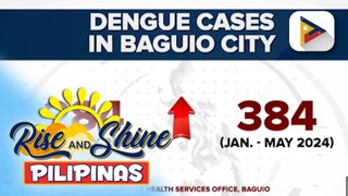 Kaso ng dengue sa Baguio City, tumaas