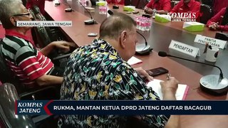 Rukma, Mantan Ketua DPRD Jateng Daftar Bacagub