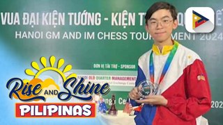 Filipino chess prodigy Ivan Cu, pinakabagong FIDE master ng bansa