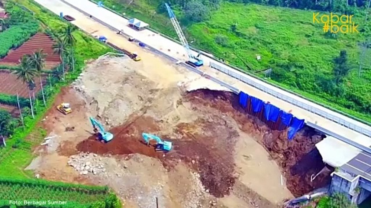 PERBAIKAN PERMANEN TOL BOCIMI PASCA LONGSOR DITARGETKAN SELESAI AKHIR TAHUN 2024, PERSIAPAN LIBUR NATAL DAN TAHUN BARU