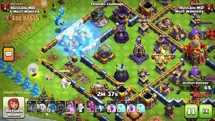 Top Anti 3 Stars Base TH16 With Link, Anti Air (04)