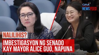 Imbestigasyon ng senado kay Mayor Alice Guo, napuna | GMA Integrated Newsfeed
