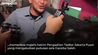 ⁠KPK Minta Hakim yang Kabulkan Eksepsi Gazalba Saleh Diperiksa