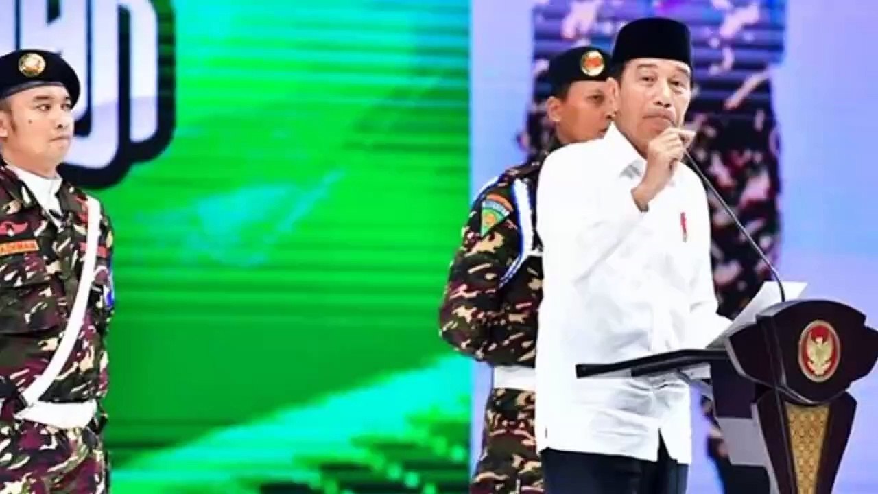 PRESIDEN JOKOWI BERCERITA TENTANG FREEPORT DI ACARA GP ANSOR