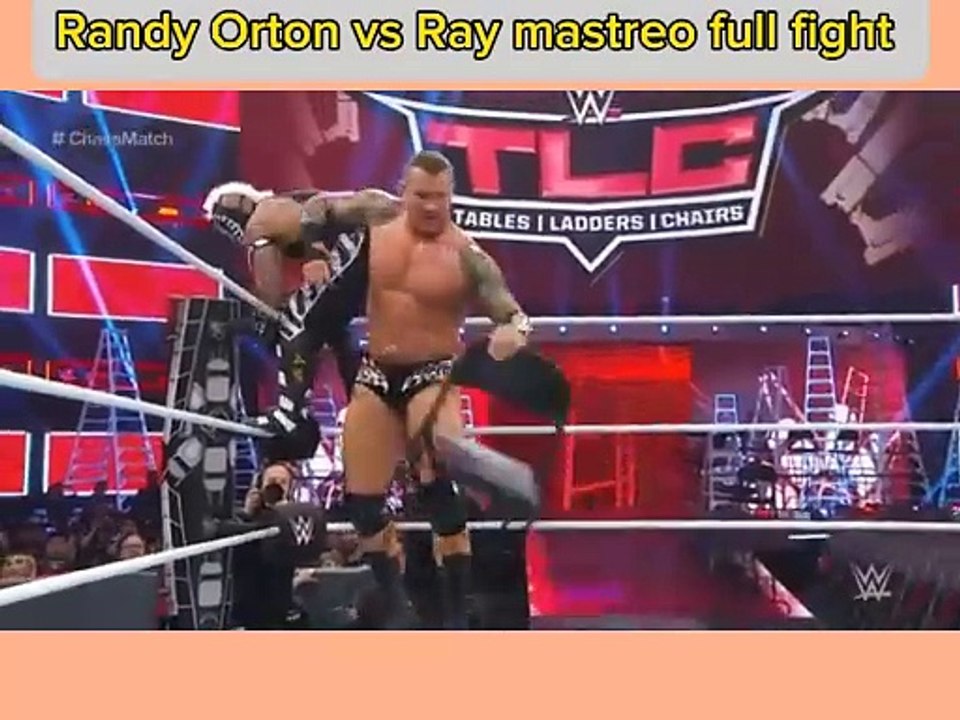 Rey Mysterio vs Randy Orton  full fight-WWE TLC 2018