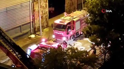 Üç fabrikada yangın... Alevler geceyi gündüze çevirdi