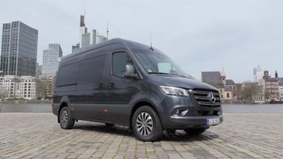 Mercedes-Benz Sprinter Design Preview in Tenorite grey