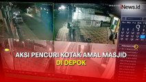 Dua Kotak Amal Masjid di Depok Dibobol Maling, Pelaku Terekam CCTV