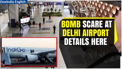 Download Video: Bomb In Delhi Flight: IndiGo Flight to Varanasi Evacuated Due at Delhi Airport, Probe On