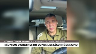 Selon Olivier Rafowicz, «il y a effectivement une frappe israélienne, pas contre des innocents, mais contre deux terroristes du Hamas»