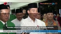 Presiden Jokowi Hadiri Inagurasi GP Ansor di Istora Senayan