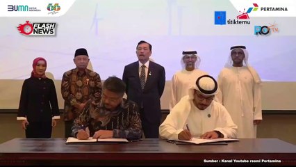 Pertamina NRE – Masdar Garap Kerja Sama Energi Terbarukan di Indonesia dan Internasional