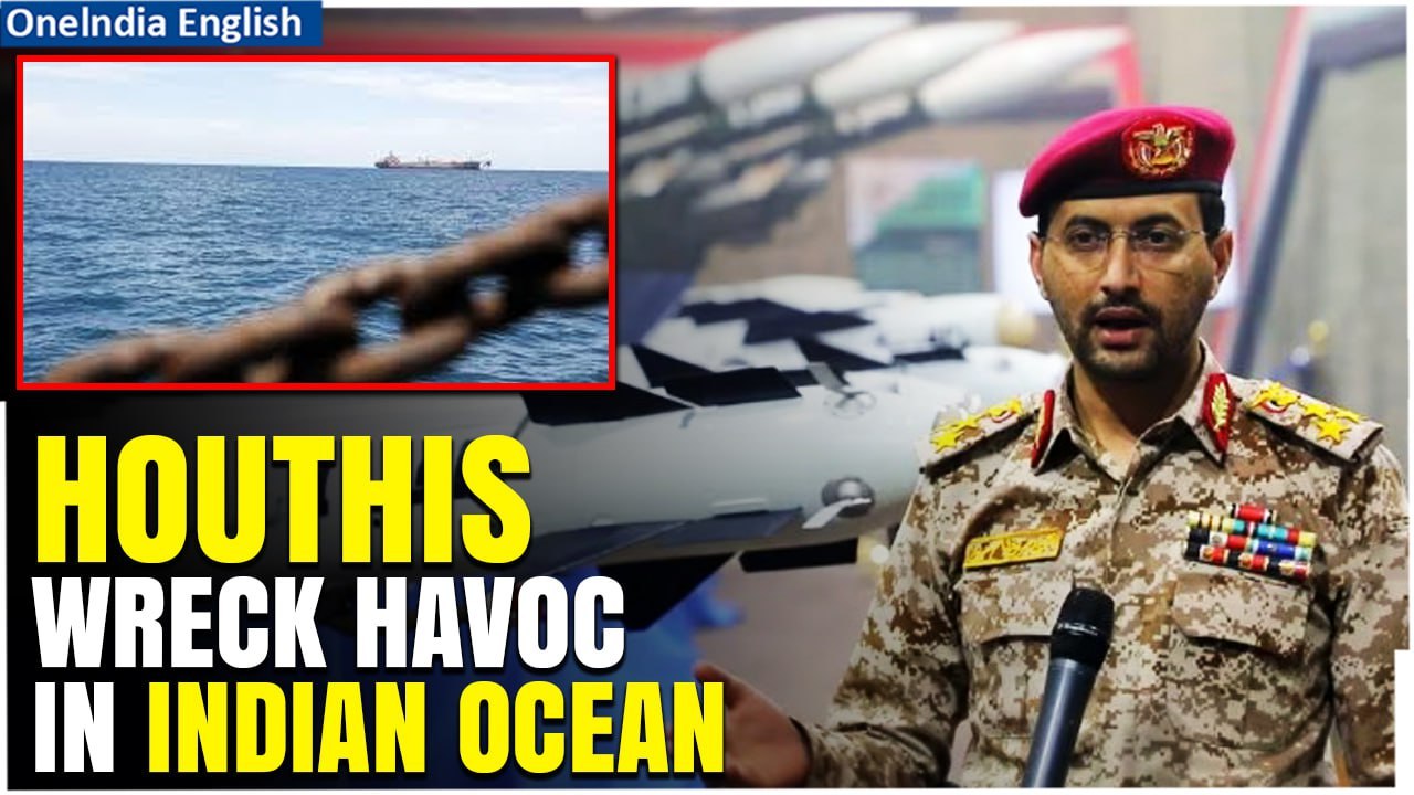 Houthis Unleash Devastating Drone Blitz in Indian Ocean: 3 Ships Targeted in Sudden, Fiery Assault
